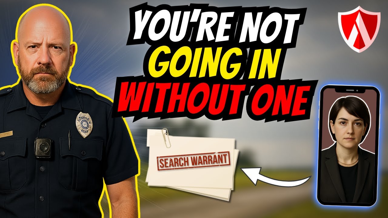 Cops Demanded Entry, His Attorney Demanded a Warrant