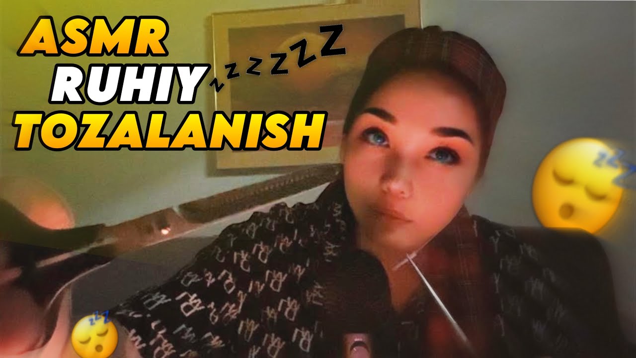 ASMR. Salbiy fikrlar, QO’RQUV va shubhalardan halos buling. QAYCHI va barmoqlar triggeri