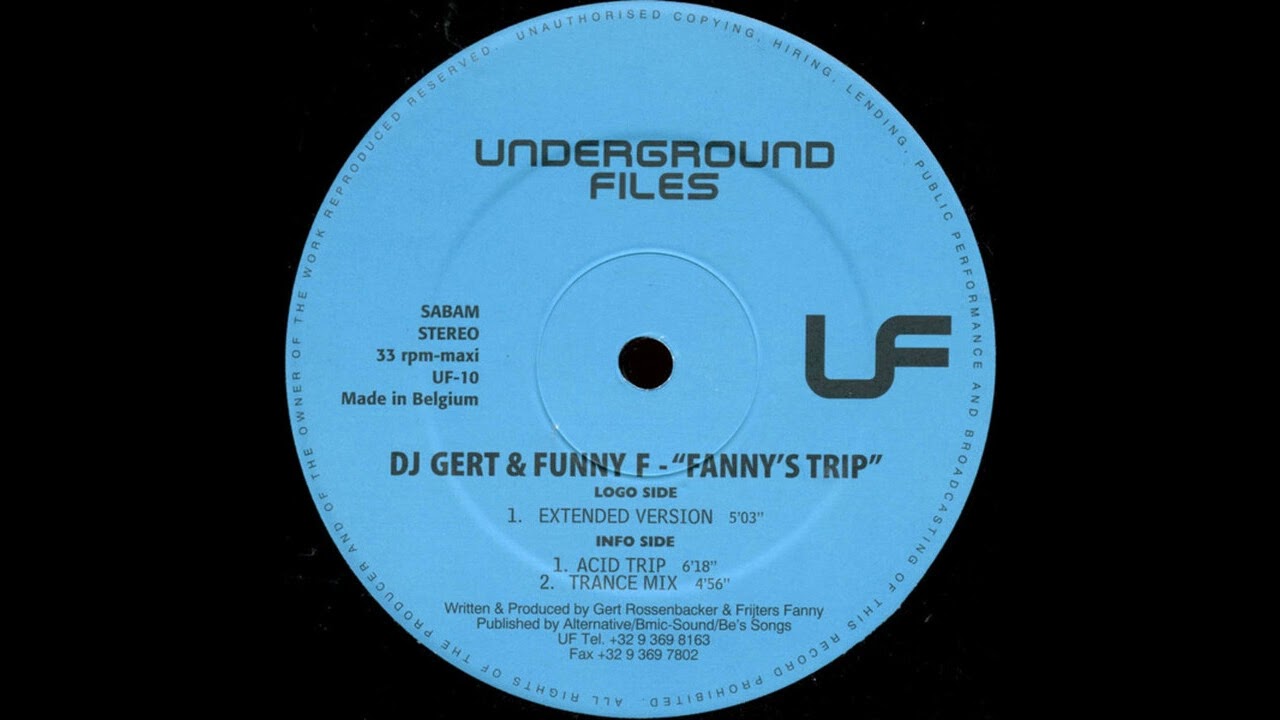 DJ Gert & Funny F – Fanny's Trip (Acid Trip) 1997