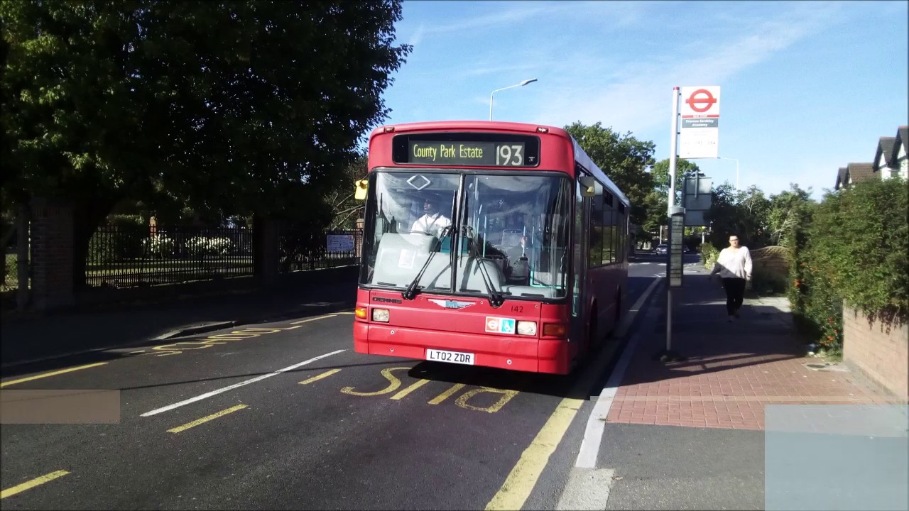 *EXTINCT BUS TYPE* | Journey On Route 193 | 142 (LT02 ZDR)