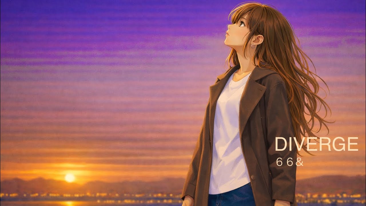 DIVERGE#sunoai #オリジナル曲#恋愛 #遠距離恋愛#失恋 