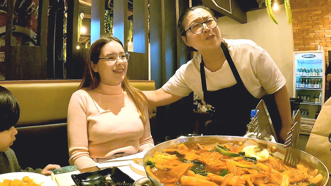 브라질 아내가 너무 예쁘다는 한인 식당 어머님... (따뜻한 사장님의 정)