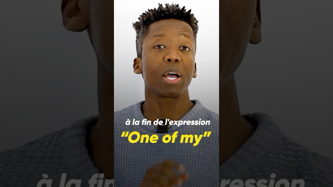 Saviez-vous que le mot qui suit &ldquo;one of my&rdquo; est toujours au pluriel?