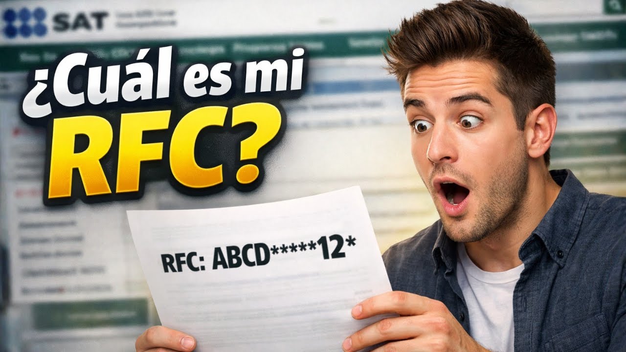 🔴 Como saber mi RFC (2026)