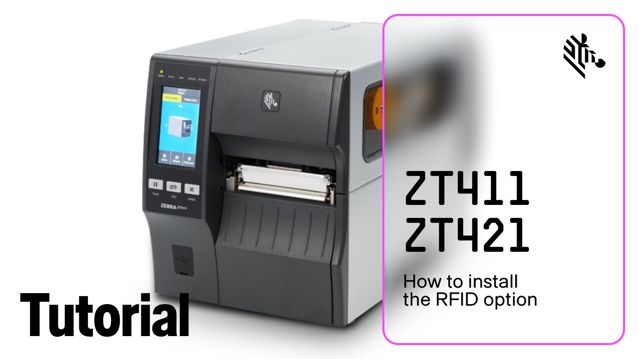 How to Install the RFID Option on the ZT411 and ZT421 Printers | Zebra