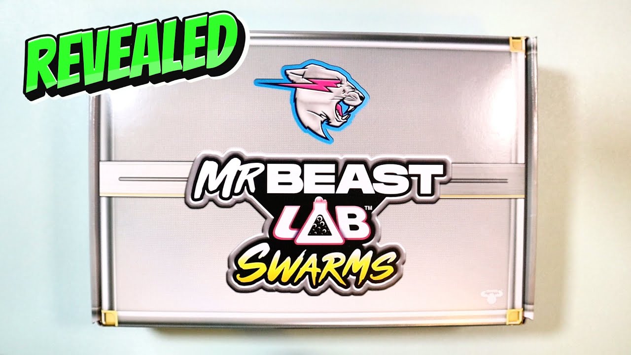 ASMR | Mr BEAST LAB SWARMS SERIES 2 ATOMIC COLLECTOR CASE | UNBOXING