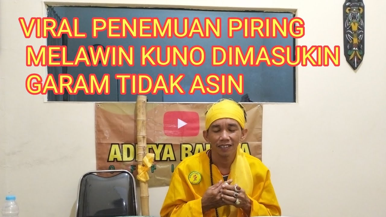 VIRAL PIRING MELAWIN ASLI DIMASUKIN GARAM TDK ASIN