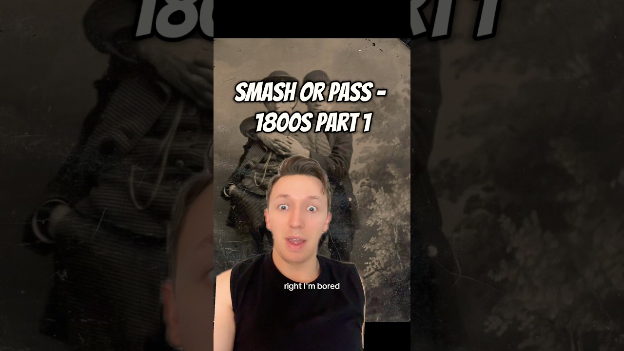 Which one would you smash? 🤣 #smashorpass #funny #1800s #satire #comedy