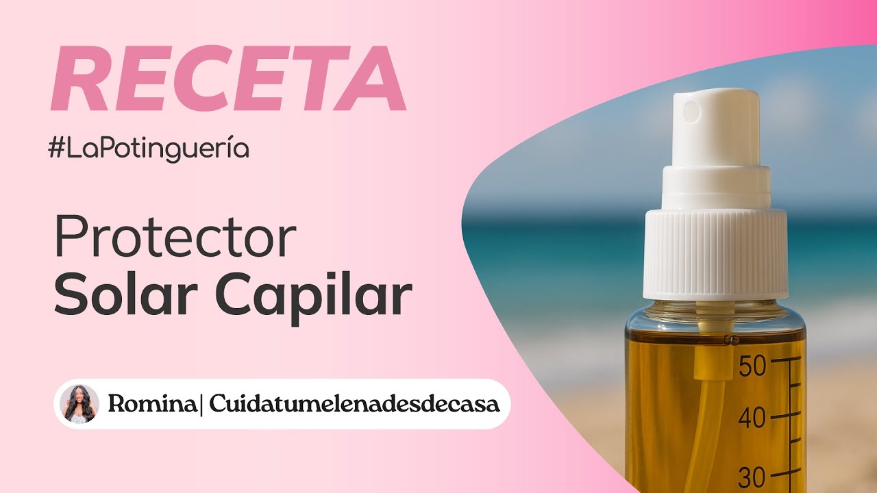 Cómo hacer Protector Solar Capilar 🌞💆🏼‍♀️ Aceite de Frambuesa🍓🥣 Jabonarium #LaPotinguería