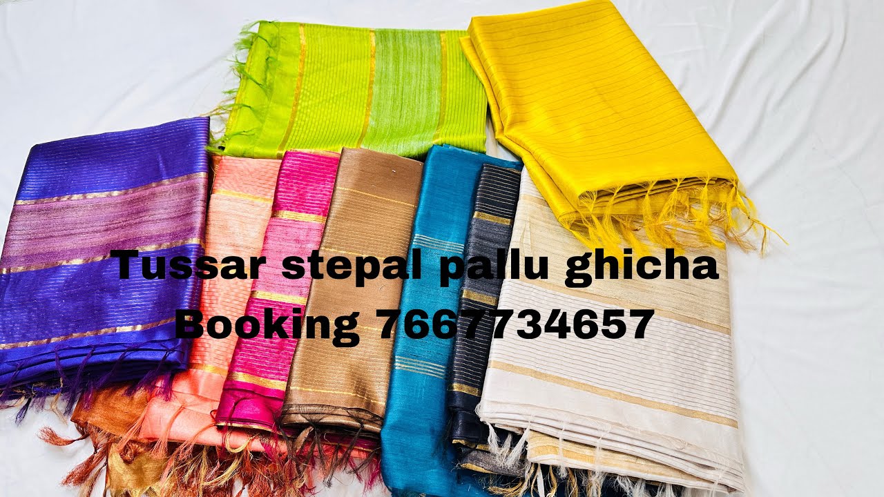 Bhagalpuri silk saree| tussar stepal saree| #bhagalpuri #silk #saree #tamil #shorts #online