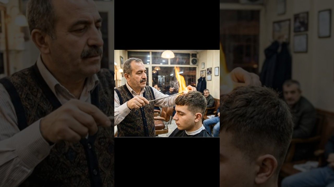 Turkish Barbers Taksim Square 