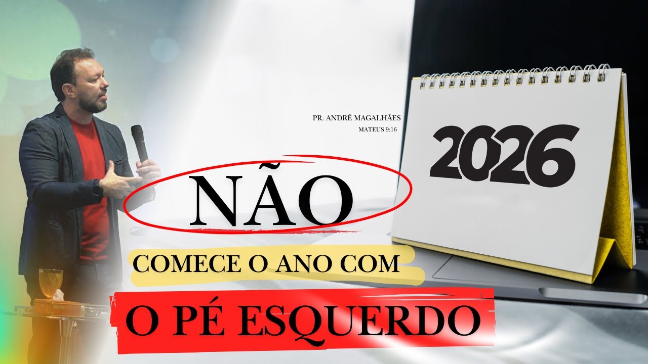Não comece o ano com o pé esquerdo - Mateus 9:16