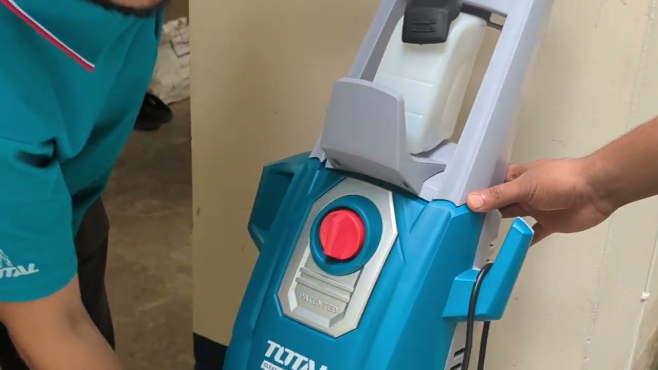 Total high pressure washer 1800w full set up video