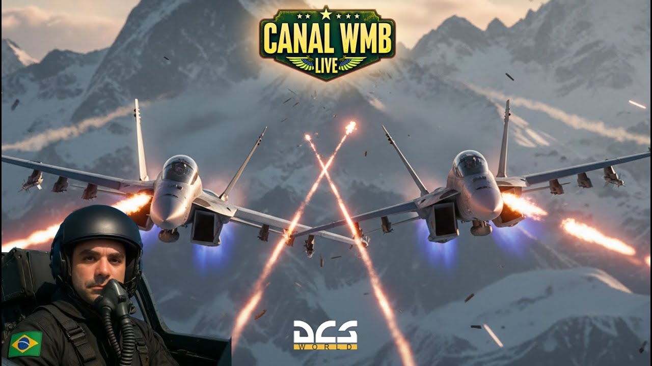 DOGFIGHT OU TREE-FIGHT? 😂 Vou matar alguém ou só o mato? - DCS | LIVE