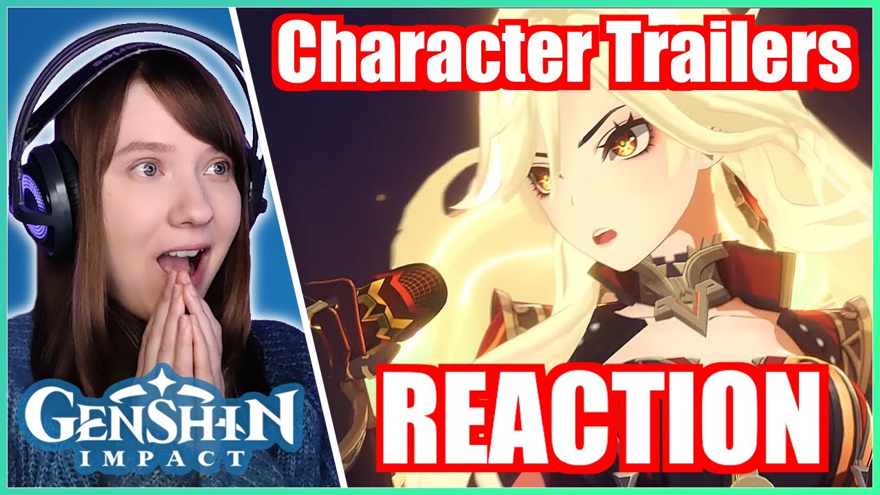 Трейлеры персонажей Genshin Impact РЕАКЦИЯ | Часть 5