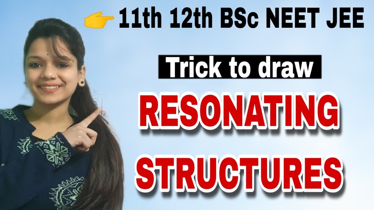Trick to draw Resonating Structures of Phenol , Aniline, Chlorobenzene, nitrobenzene, benzaldehyde