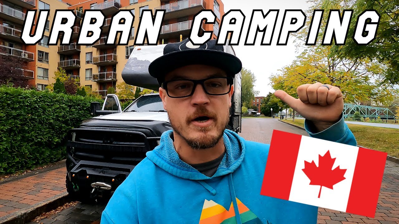 Street Camping In Downtown Montreal: 24 Hours In a 4x4 Truck Camper