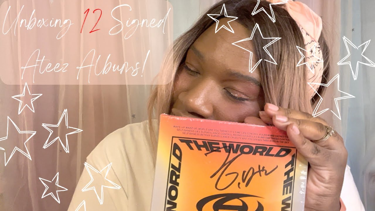Ateez Hello82 Signed Album Unboxing! | Yes I bought 12. No one is surprised..