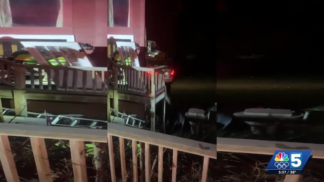 Vermont driver arrested after crashing into two buildings in Waitsfield