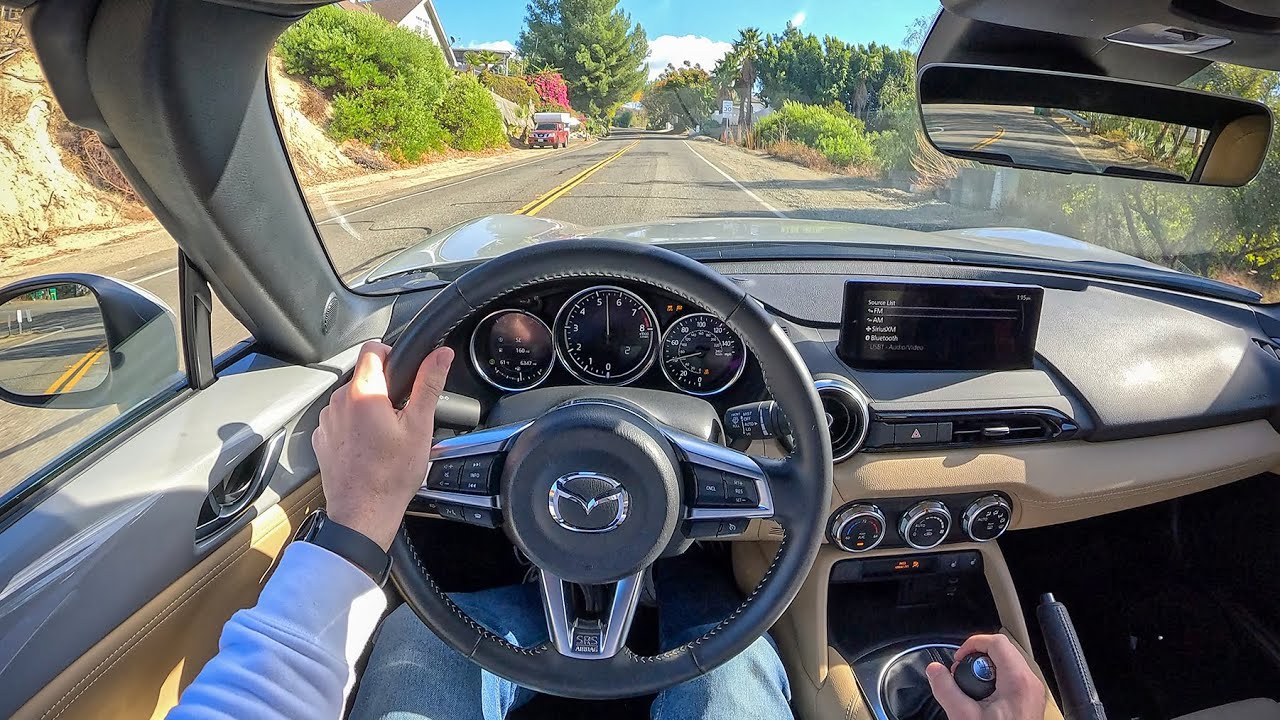 2024 Mazda MX-5 Miata Grand Touring 6MT - POV Test Drive (Binaural Audio)