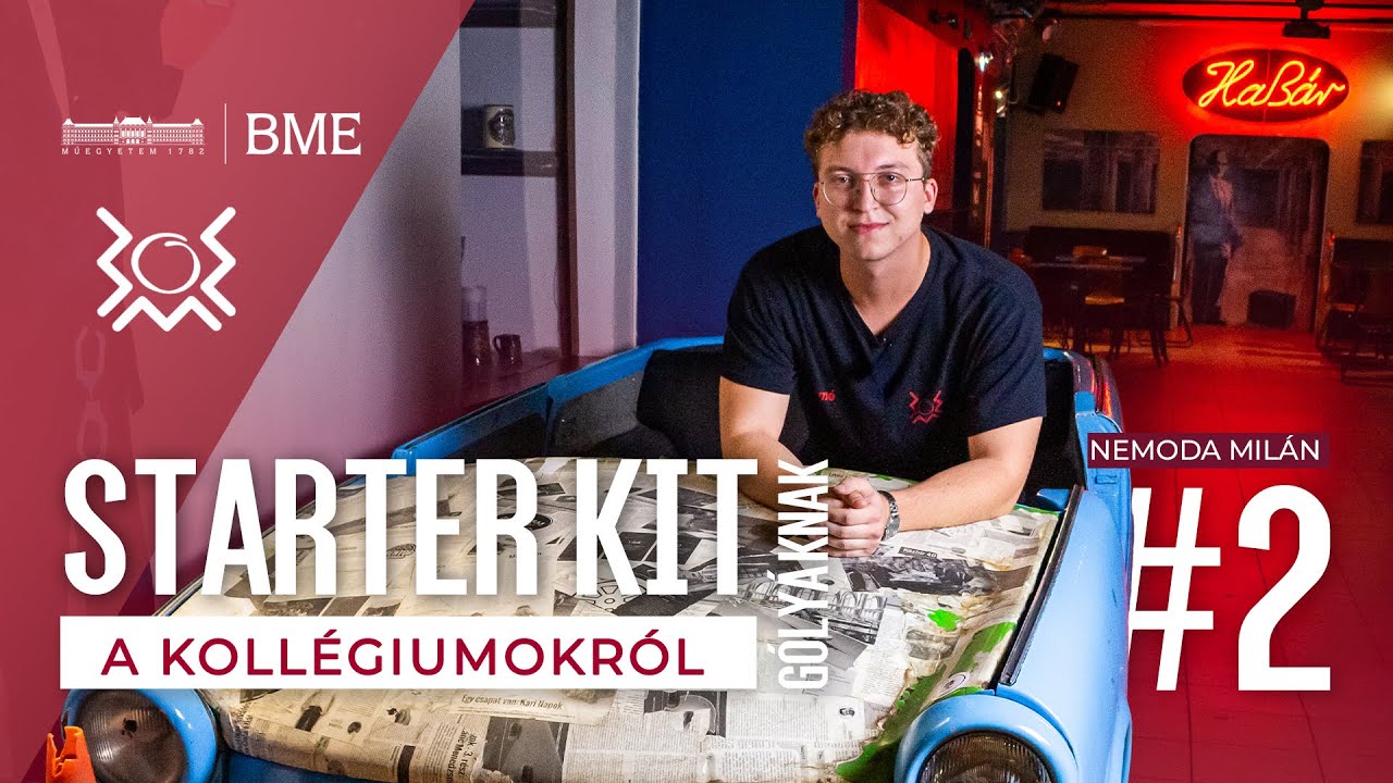 BME EHK Starter Kit Gólyáknak #2 - kollégiumok - Nemoda Milán