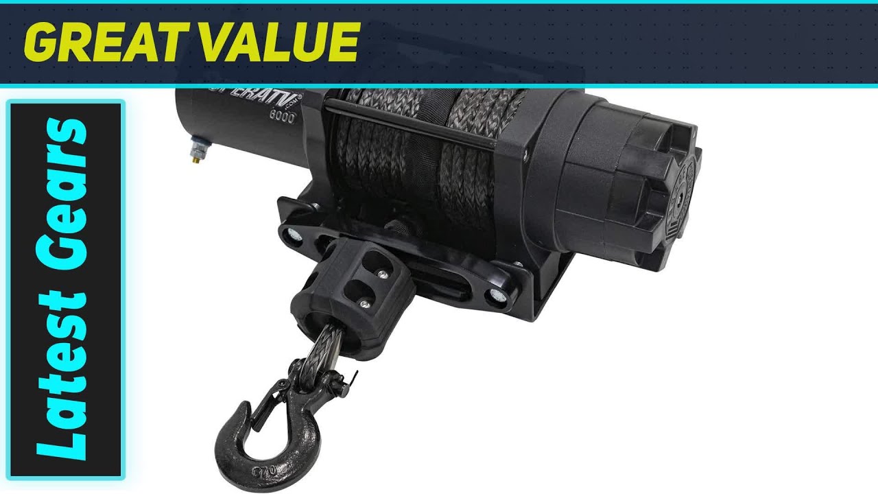 SuperATV Black Ops 6000 LB Winch: BEST UTV/ATV Winch?