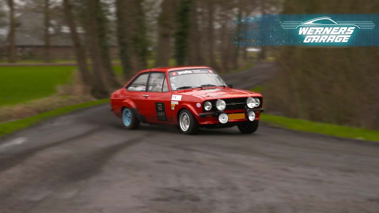 MET RALLYHELD ERWIN DOCTOR, en zijn ESCORT RS 2.0 BDG over de HELLENDOORN-PROEVEN