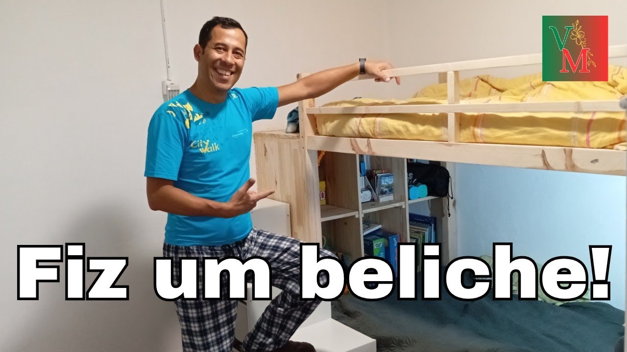 Veja como fiz um beliche incrível!