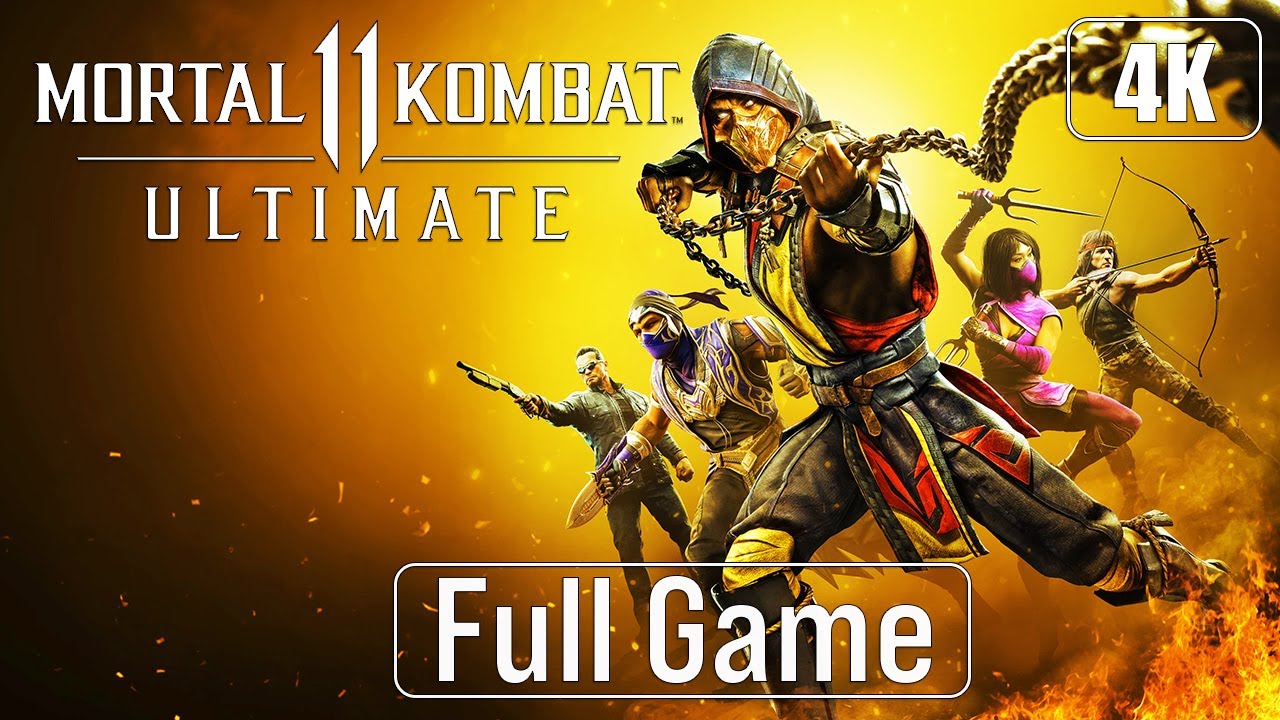 Mortal Kombat 11: Ultimate - Full Game Longplay Walkthrough 4K 60FPS