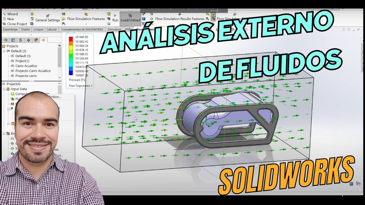 ANÁLISIS EXTERNO de FLUIDOS: DOMINA la SIMULACIÓN CFD