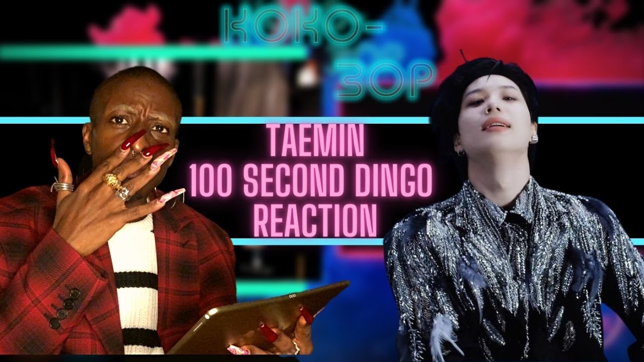 EX-BALLET DANCER REACTS to TAEMIN - 100 Sec 'Choreo' (Dingo)