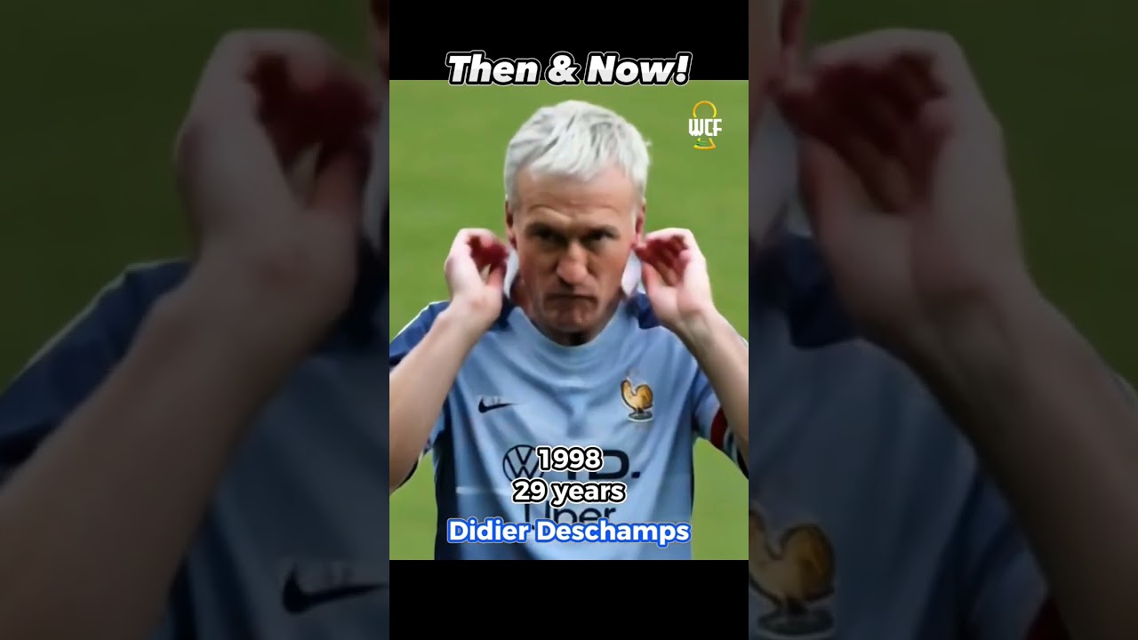 THEN and NOW: France 🇨🇵 at the FIFA World Cup France 1998! 🔥 #fifaworldcup