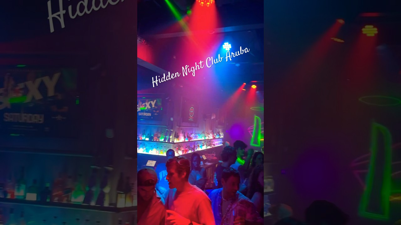 Aruba night life 🥂 