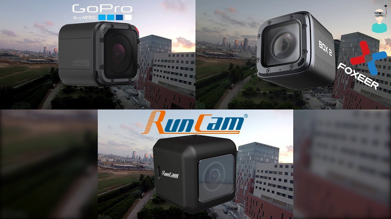 🎥  Runcam 5 Vs. Foxeer Box 2 Vs. GoPro Session 5 -  1080p 60fps SBS