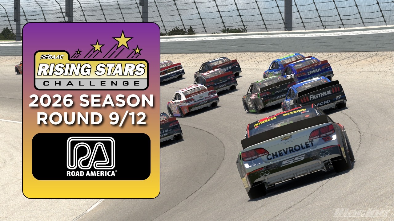 2026 SAAC Super Sim | Rising Stars Challenge | Round 9/12 at Road America
