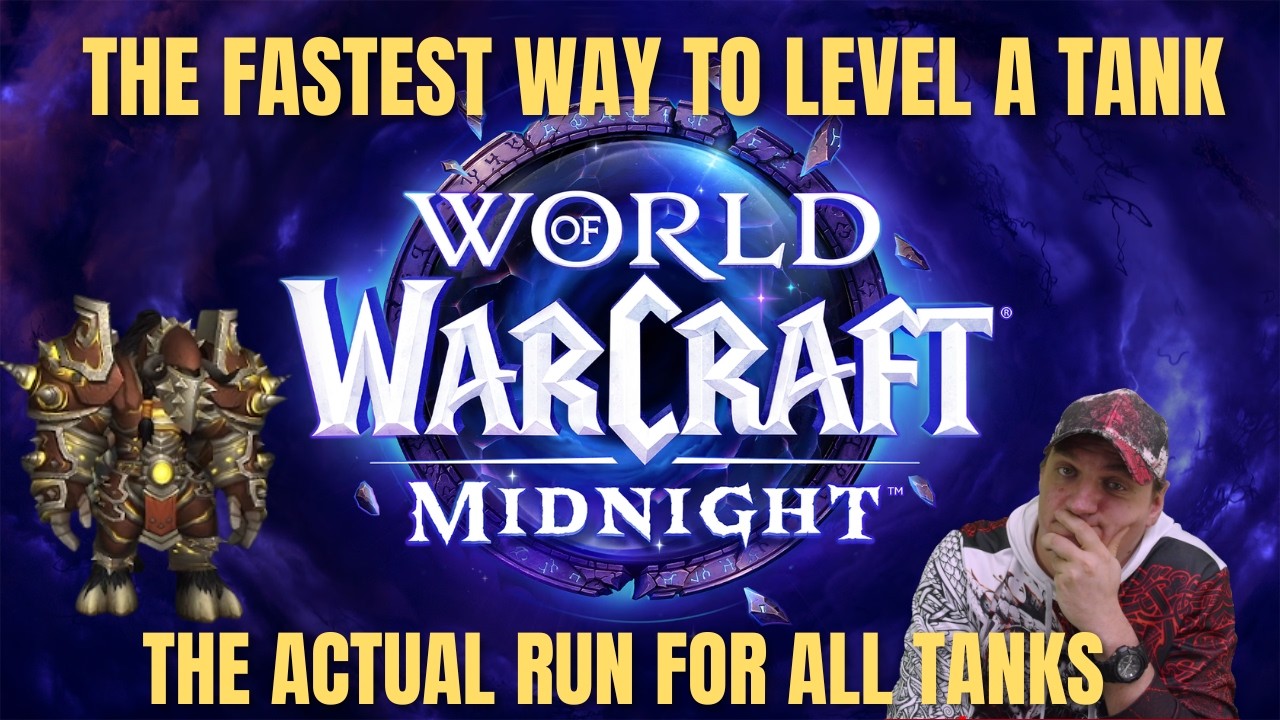 BROKEN Tank Leveling in WoW Midnight! (Max Level in 3 Hours)