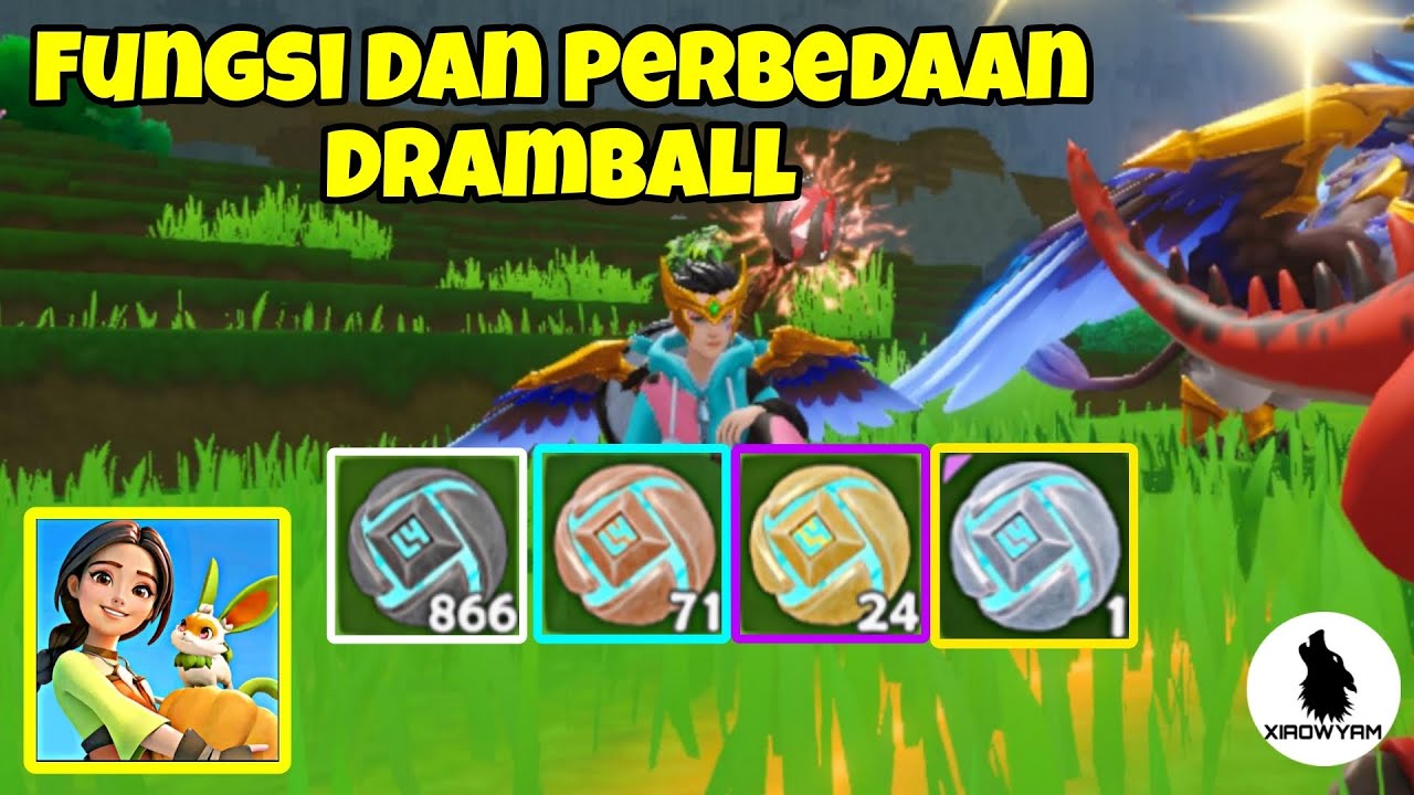 FUNGSI MASING MASING DRAMBALL LIGHTUS PERBEDAAN | LIGHTUS INDONESIA🇮🇩Cara Menggunakan Dramball