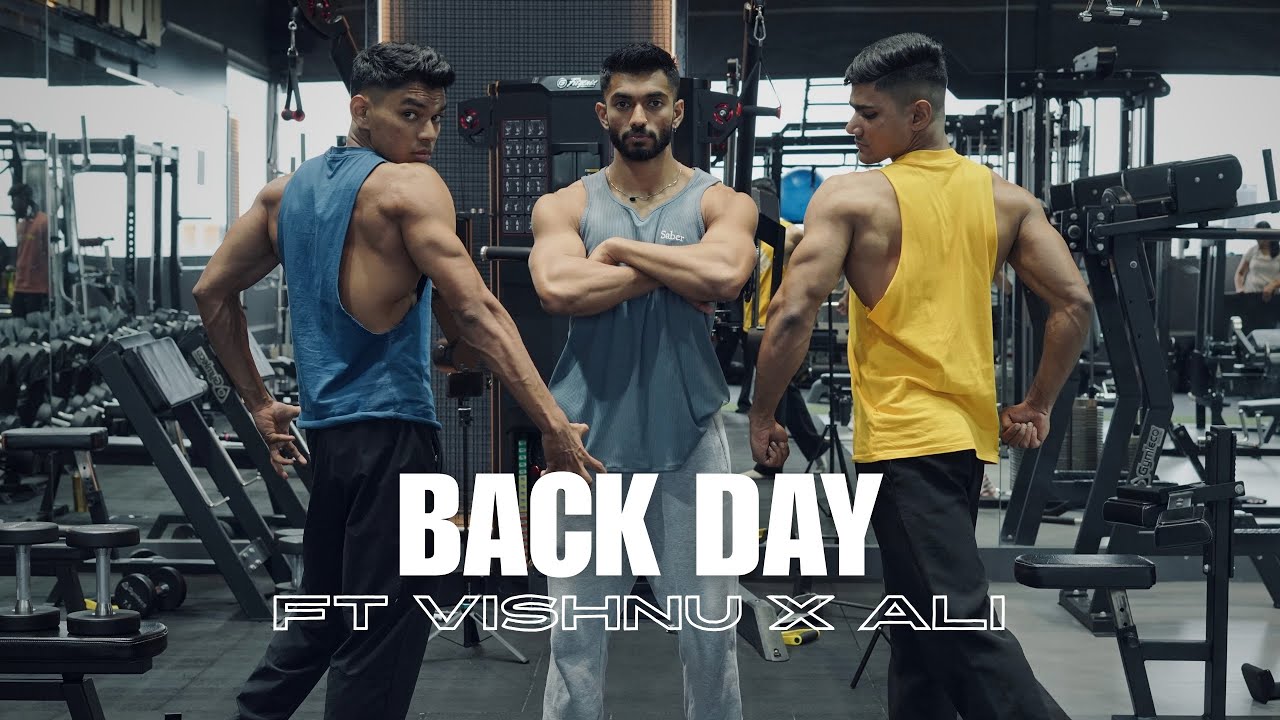 Back Day ft Vishnu X Ali | South side | Back workout | Malayalam Vlog | Fitness Vlog | Fitness