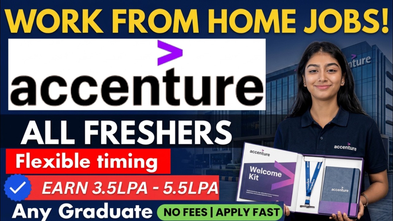 Accenture Work from Home Job 2026 | IT Customer Service Representative | Remote Job