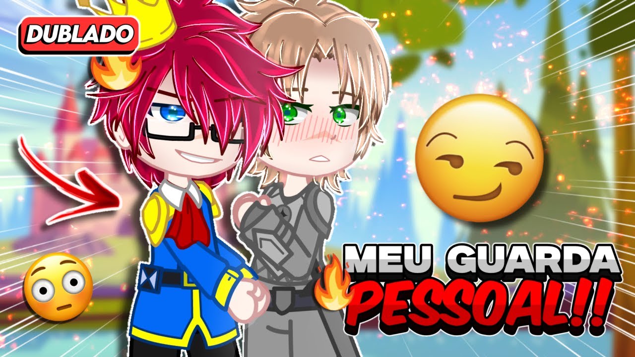 [ DUBLADO ] Meu Guarda PESSOAL!!!😍 Yaoi/BL🏳️‍🌈 MINI FILME (GACHA CLUB)