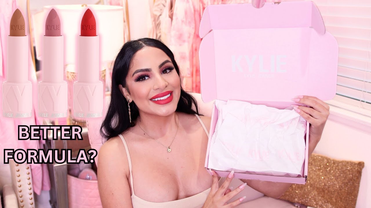 NEW KYLIE LIPSTICKS - REVIEW & SWATCHES