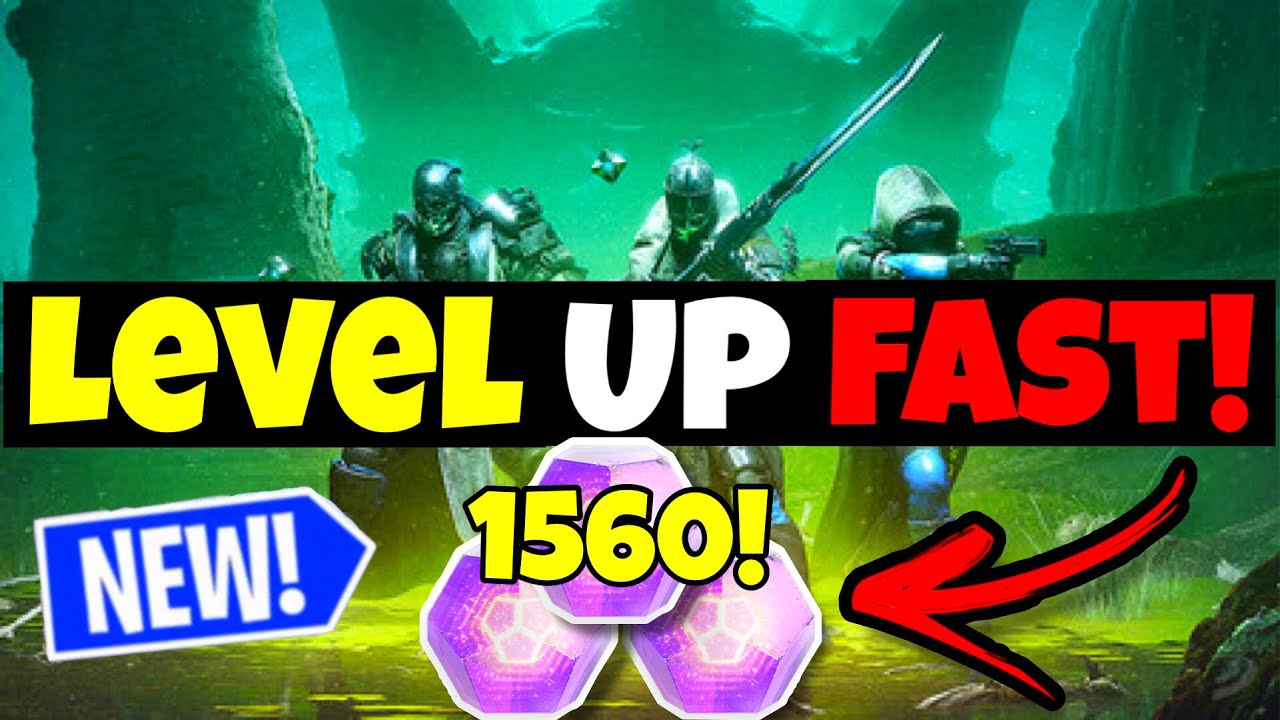 Destiny 2 How to level up *FAST* in Witch queen (Easy Farm)