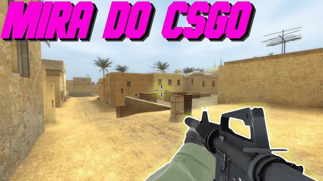 Como USAR e FAZER sua MIRA DO CS GO no CS 1.6