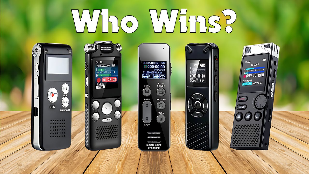 Capture Crystal Clear Audio: Top 5 Best Digital Voice Recorders of 2024!