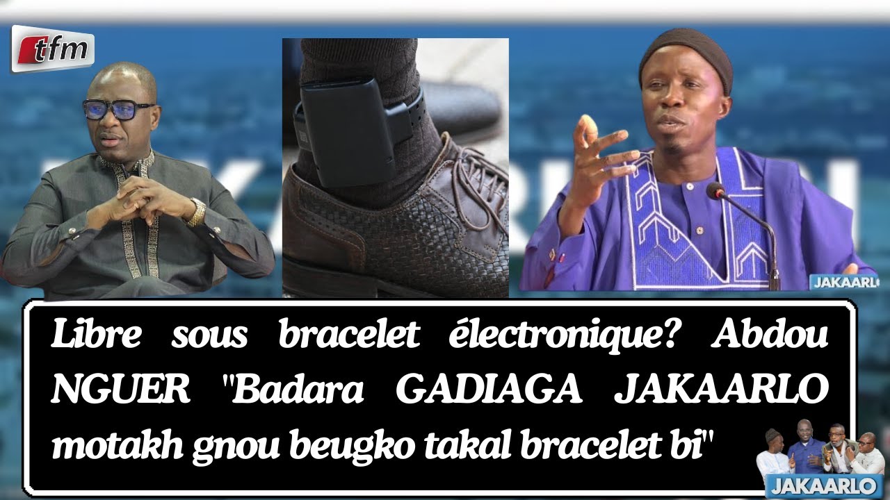 Libre sous bracelet électronique? Abdou NGUER 