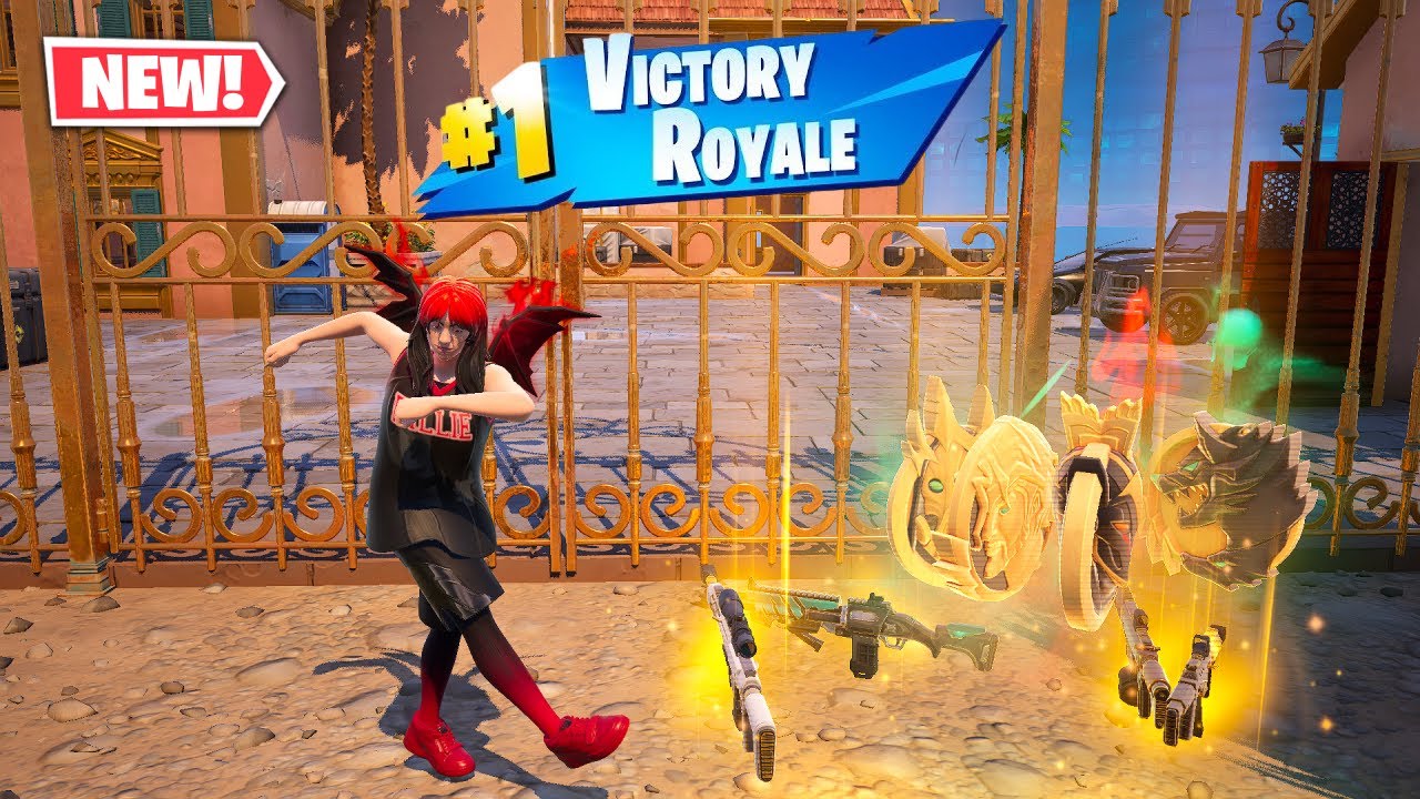 RED ROOTS BILLIE vs 4 MEDALLIONS & MYTHIC’S CHALLENGE (Fortnite Chapter 5 Season 2)