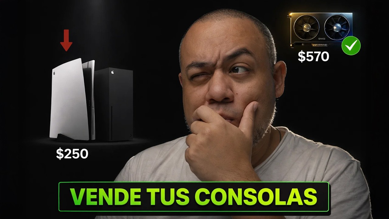 VENDE tu CONSOLA y compra PC (no es lo que crees)
