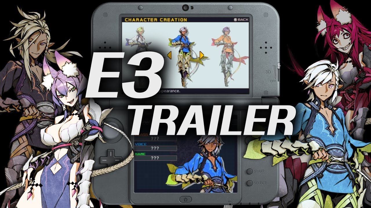 7th Dragon III Code: VFD E3 2016 Trailer [UK]
