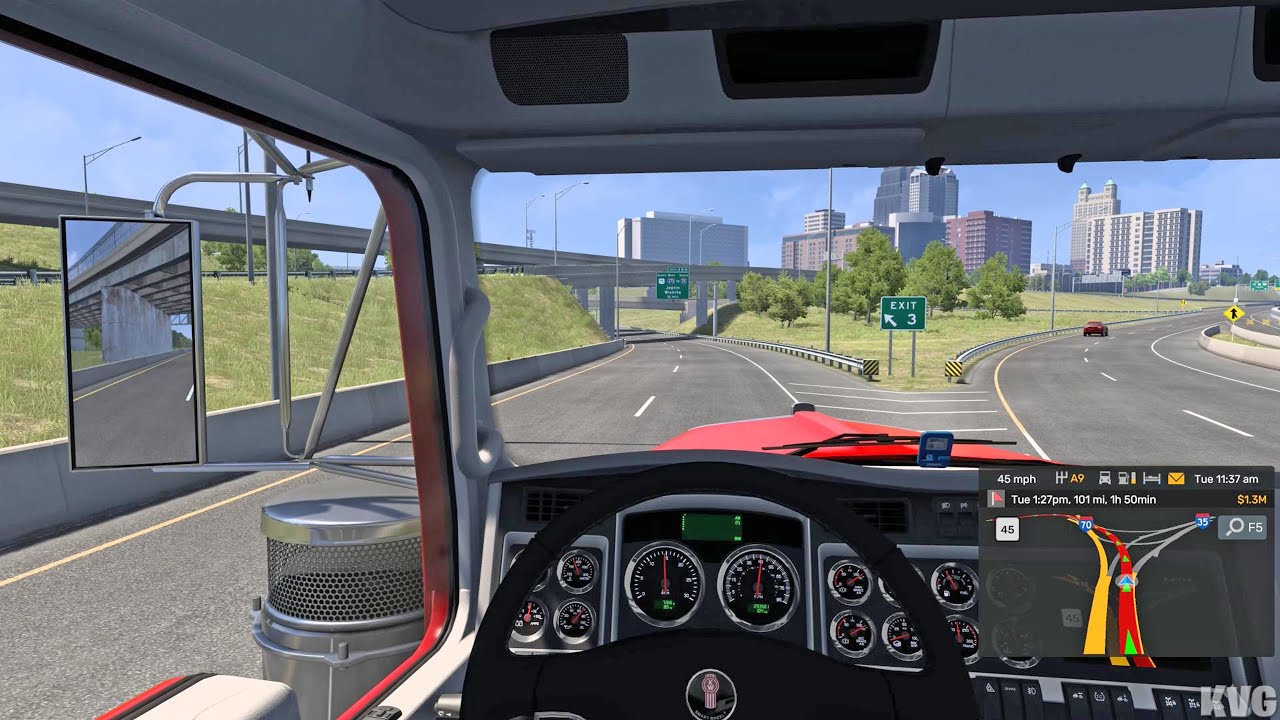 American Truck Simulator - Maryville to Columbia - Missouri Gameplay (PC UHD) [4K60FPS]