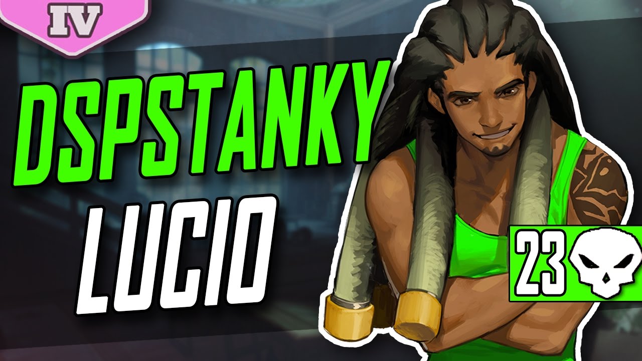 DSPSTANKY BEST LUCIO OF THE WORLD OVERWATCH [ TOP 500 SEASON 4 4300 SR ]